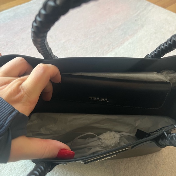 Prada NWOT City Calf Nero Bag - Picture 3 of 9